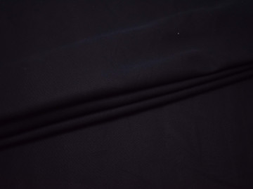 Костюмная тёмно-синяя ткань хлопок ВА21