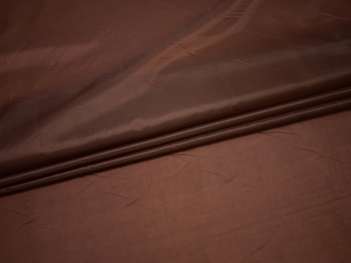Подкладочная коричневая ткань полиэстер ГЕ476
