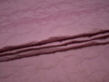 Курточная стеганая розовая из полиэстера ДБ429