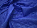 Подкладка стеганая синяя из полиэстера ДГ48