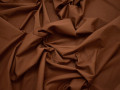 Костюмная коричневая ткань хлопок с эластаном  ВБ139