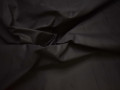 Костюмная черная ткань хлопок с полиэстером  ВБ117