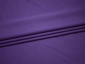 Костюмная фиолетовая ткань хлопок полиэстер ВБ34