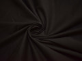 Костюмная тёмно-коричневая ткань хлопок с эластаном ВБ313