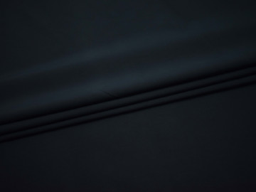 Костюмная тёмно-синяя ткань хлопок с эластаном ВА641