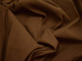 Костюмная коричневая ткань хлопок эластан ВБ430