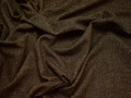 Костюмная коричневая ткань хлопок полиэстер ВВ449