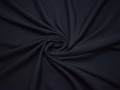 Костюмная тёмно-синяя ткань полиэстер хлопок ВВ317