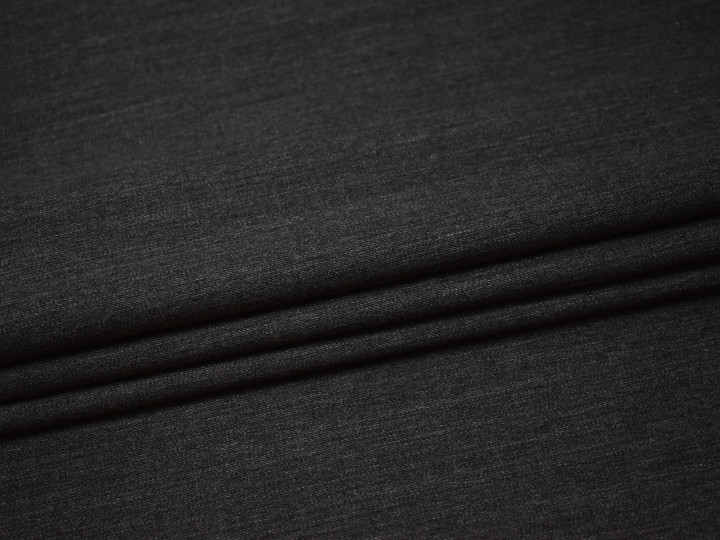 Костюмная серая ткань шерсть полиэстер ГЕ460