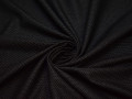 Костюмная черная ткань хлопок полиэстер эластан ВВ48
