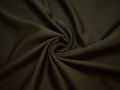 Костюмная цвета хаки ткань шерсть полиэстер ГД232
