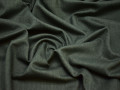 Костюмная зеленая ткань шерсть полиэстер  ГД269