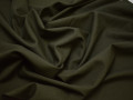 Костюмная цвета хаки ткань шерсть полиэстер ГД238
