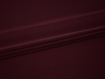 Костюмная бордовая ткань полиэстер ВГ416