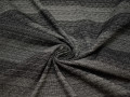 Костюмная черно-серая ткань хлопок полиэстер ВВ54