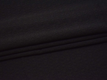 Костюмная черная ткань полиэстер эластан  ВГ33