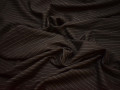 Костюмная коричневая ткань хлопок шерсть полиэстер эластан  ВГ35