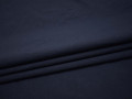 Костюмная фактурная синяя ткань полиэстер эластан ВГ344