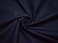 Костюмная синяя ткань с геометрическим узором хлопок полиэстер ВГ339