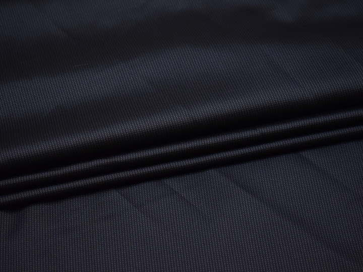Подкладочная тёмно-синяя ткань полиэстер ГА147