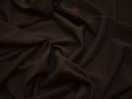 Костюмная коричневая ткань полоска хлопок полиэстер эластан ВГ229