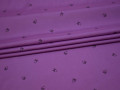 Курточная сиреневая ткань бабочки буквы полиэстер БЕ161