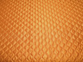 Подкладка стеганая оранжевая из полиэстера ДГ454