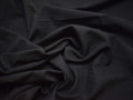 Костюмная ткань темно-серая фактурная полоска шерсть ГД324