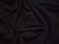Костюмная ткань черная однотонная шерсть полиэстер ГД345
