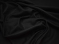 Костюмная черная фактурная ткань шерсть полиэстер ГД446
