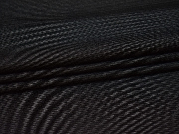 Костюмная темно-серая ткань полоска хлопок полиэстер эластан ВД511