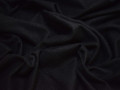Костюмная фактурная черная ткань шерсть полиэстер ГД428