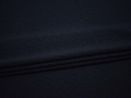 Костюмная фактурная тёмно-синяя ткань полиэстер эластан ГГ526