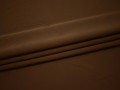 Костюмная коричневая ткань полиэстер эластан ВЕ350