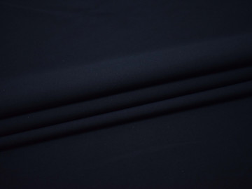 Костюмная синяя ткань полиэстер эластан хлопок ВЕ311