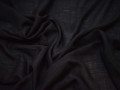 Костюмный черный шёлк с полиэстером ГЕ468