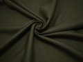 Костюмная зеленая ткань шерсть полиэстер ГД241