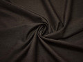 Костюмная тёмно-коричневая ткань шерсть полиэстер ГД234