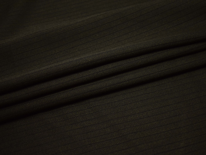 Костюмная темно-коричневая ткань шерсть полиэстер ГД26