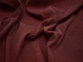 Костюмная бордовая ткань хлопок ВД224