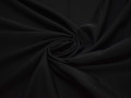 Костюмная черная ткань полиэстер эластан ВД233
