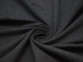 Костюмная серо-черная ткань хлопок ГД111