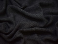 Костюмная серо-черная ткань шелк ГЕ545