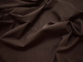 Костюмная коричневая ткань полоска хлопок ВБ55