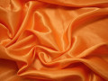 Креп-сатин оранжевый полиэстер ГБ1137