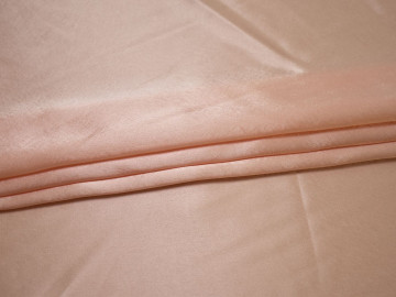 Креп-сатин пыльно-розовый полиэстер ГБ158