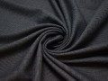 Костюмная серо-черная ткань шерсть полиэстер ДЕ318