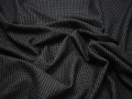 Костюмная серо-черная ткань шерсть полиэстер ДЕ328