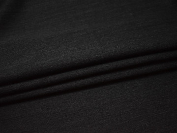 Костюмная темно-серая ткань шерсть полиэстер ДЕ323