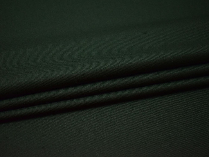 Костюмная зеленая ткань шерсть полиэстер ДЕ314